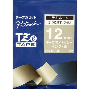 ブラザー ピータッチ用おしゃれテープ Tze Mql35 白文字 ライトグレー べるえぽ 通販 Yahoo ショッピング