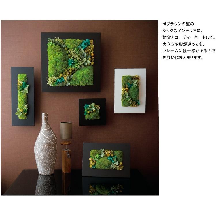 クリスマス プリザーブドフラワー #グリーンフレーム2L＜スクエア