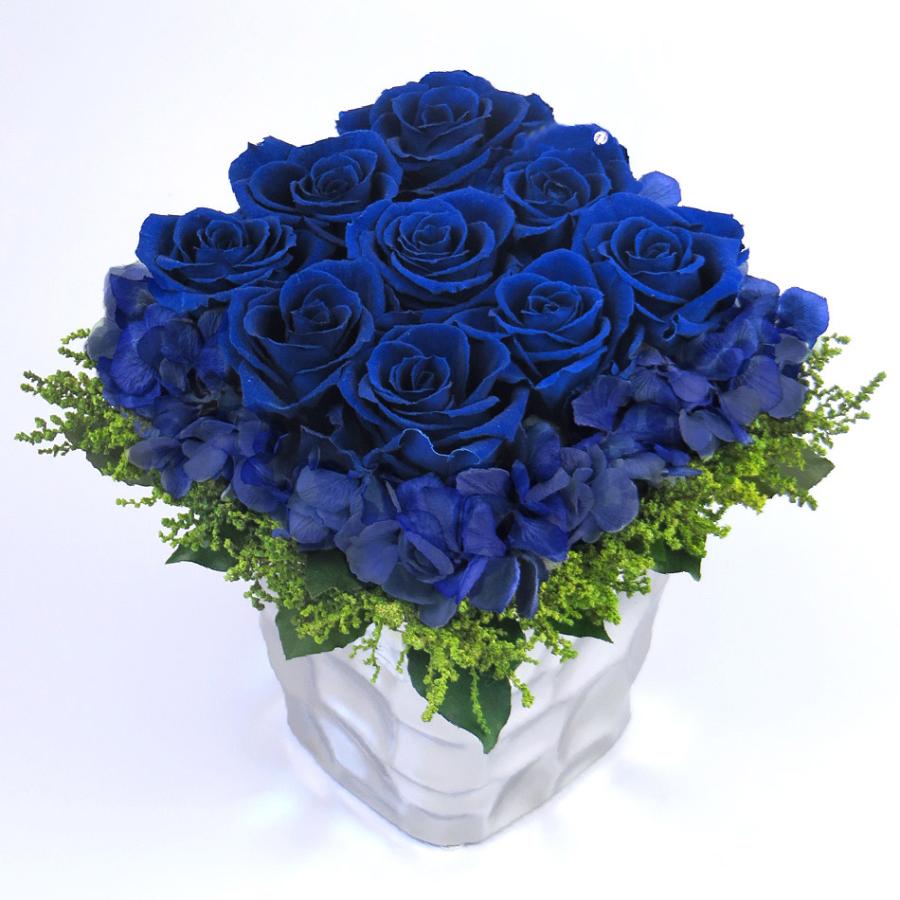 クリスマス プリザーブドフラワー #イタリアM （ラインストーン付き