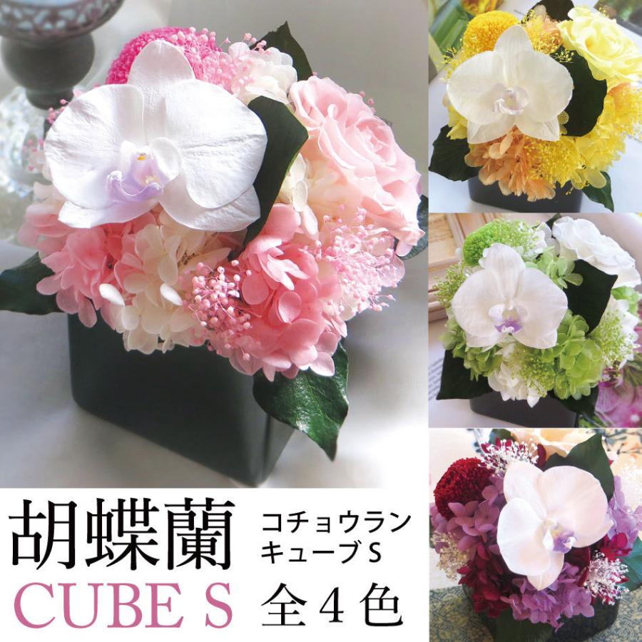 敬老の日 花 プレゼント ギフト プリザーブドフラワー 胡蝶蘭キューブs デザインも あすつく対応 Ks プリザーブドフラワーベルフルール 通販 Yahoo ショッピング