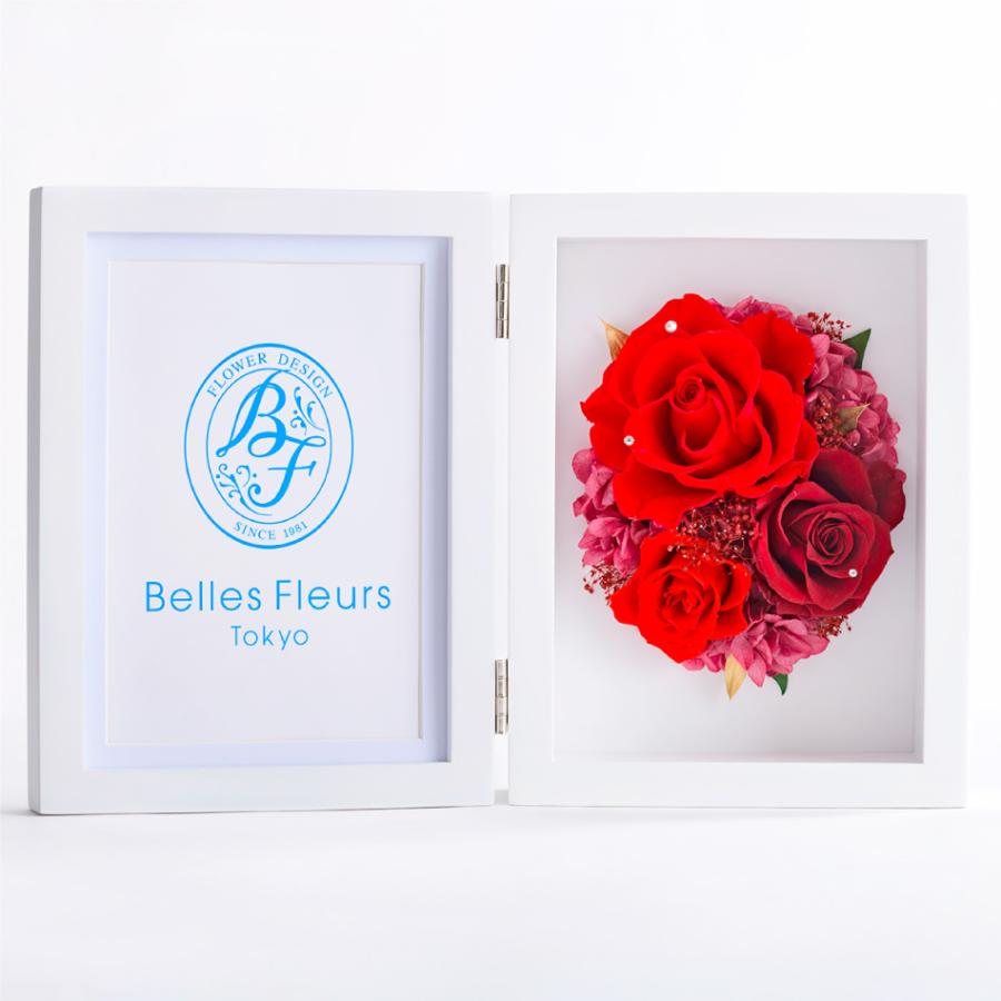 クリスマス プリザーブドフラワー #プリフォトフレームL （ライン