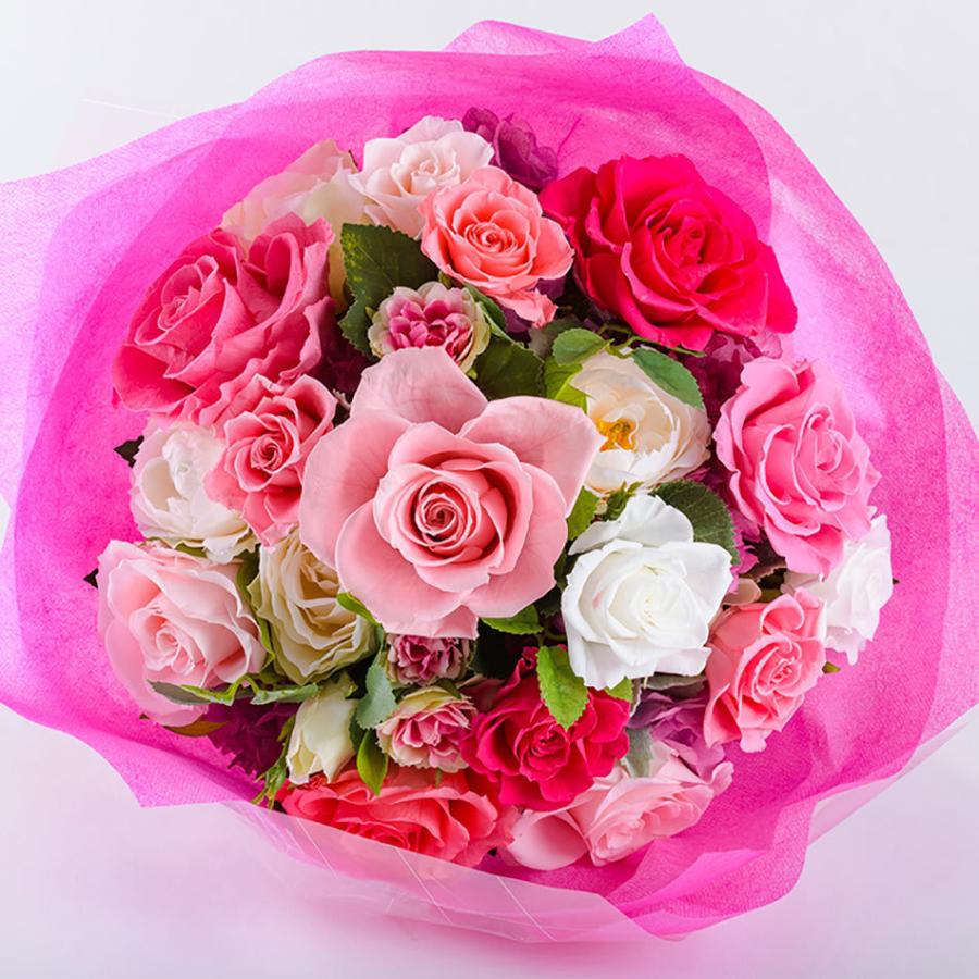 プリザーブドフラワー #バラの花束〈L〉 花束 誕生日 ギフト