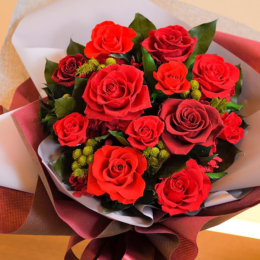 プリザーブドフラワー 花束 誕生日 プレゼント ギフト スタンド花束m ブーケ Bouquet バラ 結婚記念 プロポーズ 花束 あすつく Sshum プリザーブドフラワーベルフルール 通販 Yahoo ショッピング