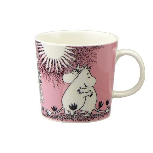 【ARABIA】アラビア ムーミン LOVE ピンク プレート&マグ ARABIA（アラビア） ムーミンシリーズ マグ 『LOVE』 ピンク