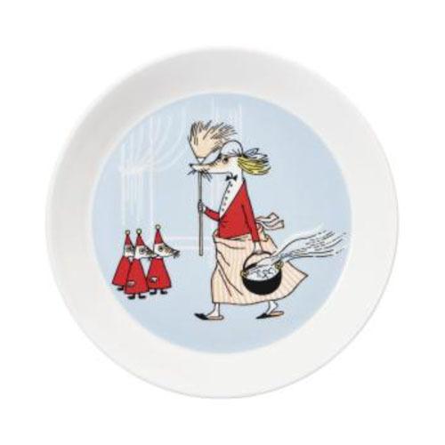 ARABIA アラビア ムーミン 19cmプレート フィリフヨンカ 未使用 ARABIA アラビア ムーミンシリーズ プレート 19cm 『フィリフヨンカ