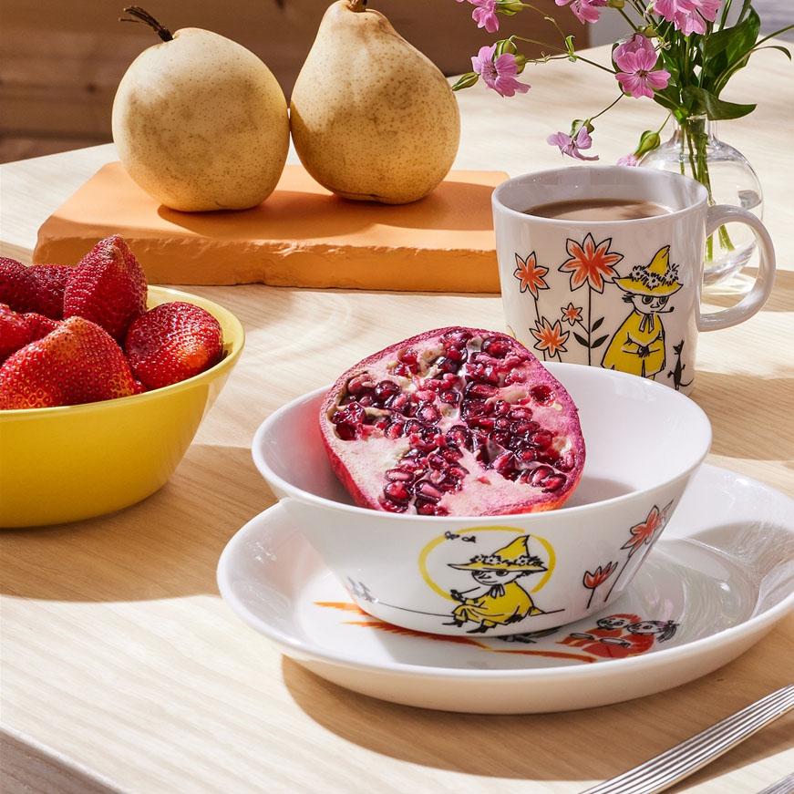 アラビア ムーミン ABC シリーズ ボウル15cm スナフキン : 1064955  