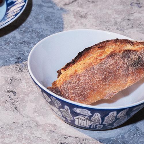 イッタラ × ミナ ペルホネン　ボウル 15cm　フォレストライフ　2023年 | mina perhonen | 03