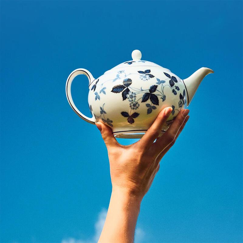 WEDGWOOD（ウェッジウッド） ストロベリー インクブルー ティーポット 