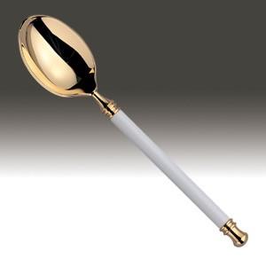 ノリタケ ノリタケの金属食器 アルミナ磁器ハンドル ティースプーン