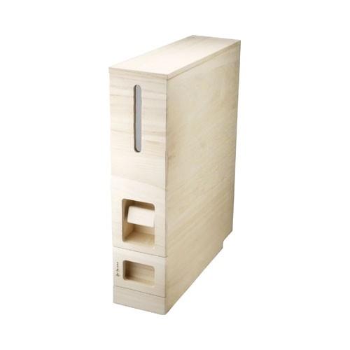 木屋 桐ライスボックス 10kg用 / 米びつ ライスストッカー