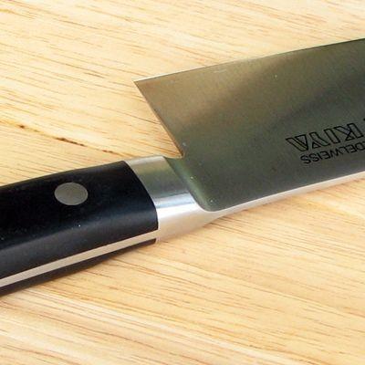 木屋 エーデルワイス洋包丁 No.160シリーズ 中鎌型(三徳包丁) 160mm