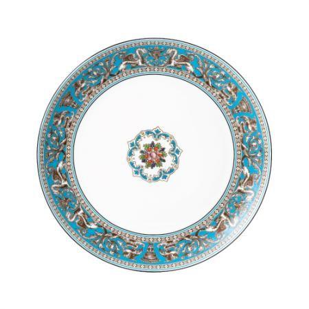 【新品未使用】 フロレンティーンターコイズクーププレート23cm Florentine Turquoise ウェッジウッド フロレンティーンターコイズ