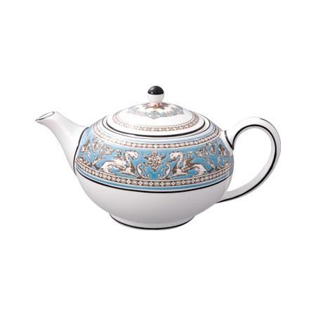WEDGWOOD ウェッジウッド フロレンティーンターコイズ ティーポット S 