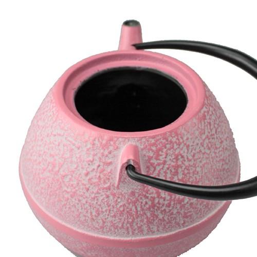 鉄瓶 急須 たまご形 ピンク 0.55L 南部鉄器鉄瓶 OIGEN 及源 鉄瓶 急須 たまご形 ピンク 0.55L 南部鉄器鉄瓶 OIGEN 及源