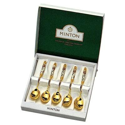 MINTON MINTON ミントン ハドンホール ティースプーン 金仕様 5