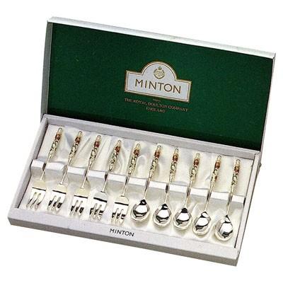 【MINTON】ティースプーン&ケーキフォーク10pcs Amazon｜MINTON(ミントン) Sシリーズ ティースプーン&ケーキフォーク