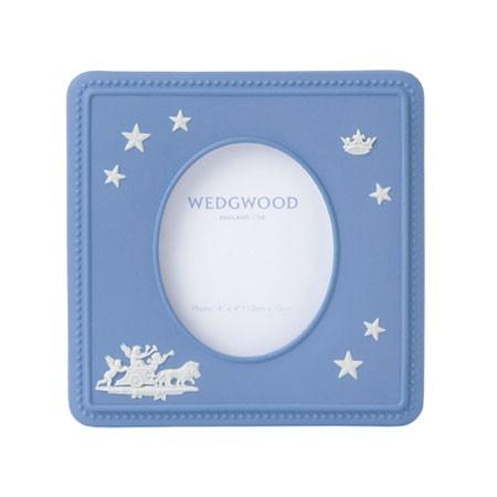  ウェッジウッド ジャスパー ペールブルー フォトフレーム WEDGWOOD（ウェッジウッド） ピクチャーフレーム ジャスパーウェア
