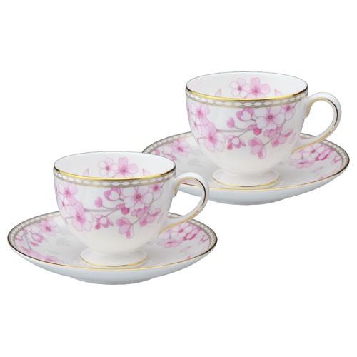 ウェッジウッド スプリングブロッサム ティーカップ＆ソーサー (リー  