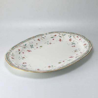 【新品】ノリタケ　ボーンチャイナ　花更紗　36cmプラター　大皿　パーティー ノリタケ ノリタケボーンチャイナ 花更紗 36.5cmプラター : ベルセーブ