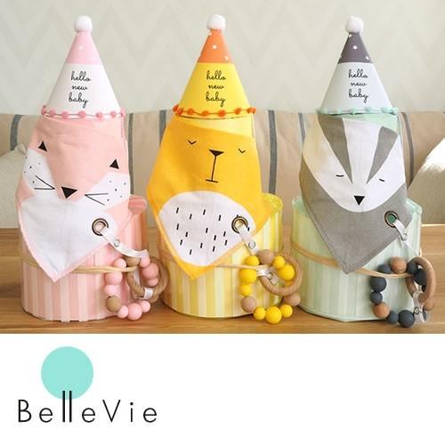 おむつケーキ Ihana おむつケーキ Sサイズのみ 出産祝い ベビーギフト シリコン歯固め 三角スタイ パンパース使用 男の子 女の子 Baby261 お祝いギフトの専門店ベルビー 通販 Yahoo ショッピング