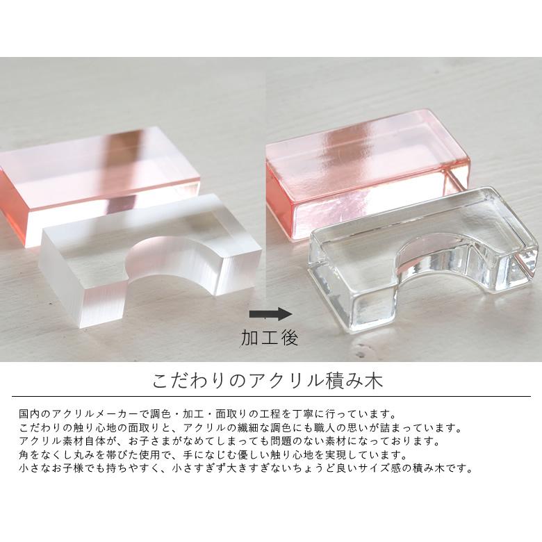 出産祝い 誕生日 Lumiere Cubes クリアアクリル積み木 26ピース(日本製) 知育玩具 クリスマスプレゼント ２歳 ３歳 ４歳 ５歳 インテリア おもちゃの画像