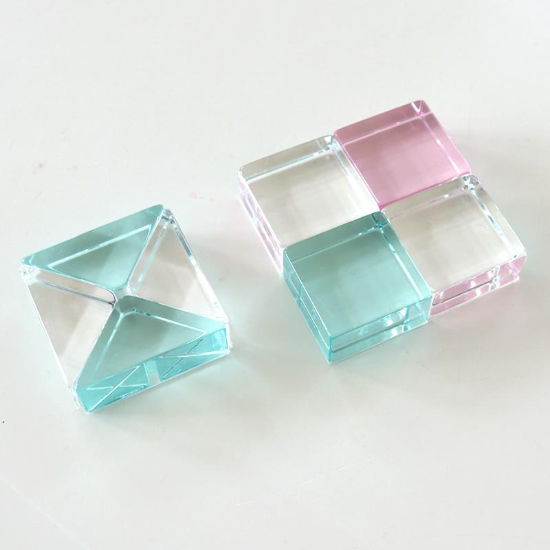 Lumiere Cubes Noah アクリル＆木の積み木26ピース 男の子 女の子 クリスマスプレゼント　２歳　３歳　４歳　５歳　インテリア　おもちゃ_8