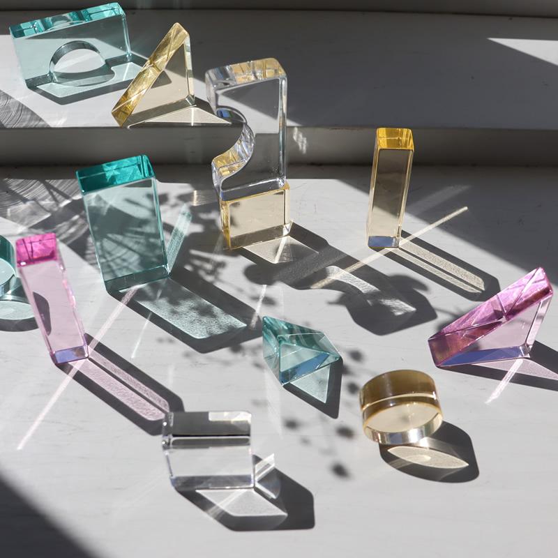 Lumiere Cubes Noah アクリル＆木の積み木26ピース 男の子 女の子 クリスマスプレゼント　２歳　３歳　４歳　５歳　インテリア　おもちゃ_7