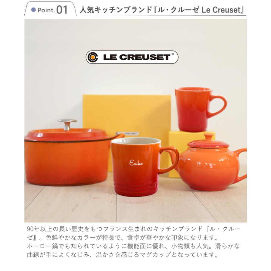 Le Creuset（ル・クルーゼ） 電報 結婚式 名入れ ル・クルーゼペア
