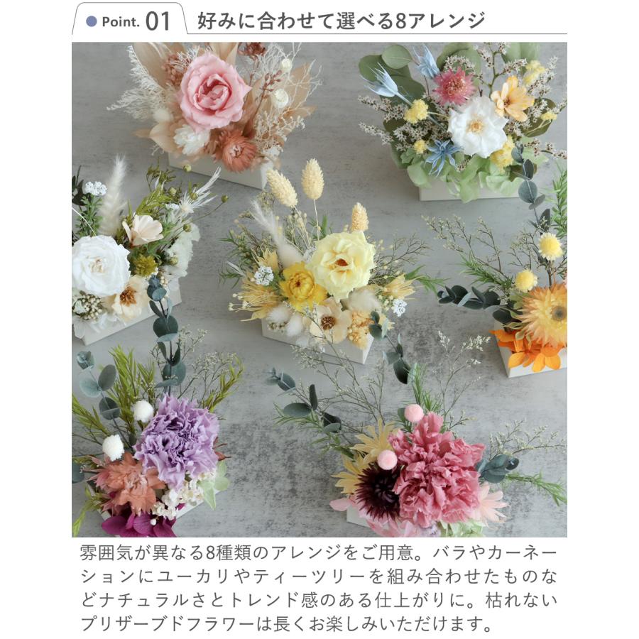 Belle Vie（ベルビー） 祝電付き プリザーブドフラワーアレンジ