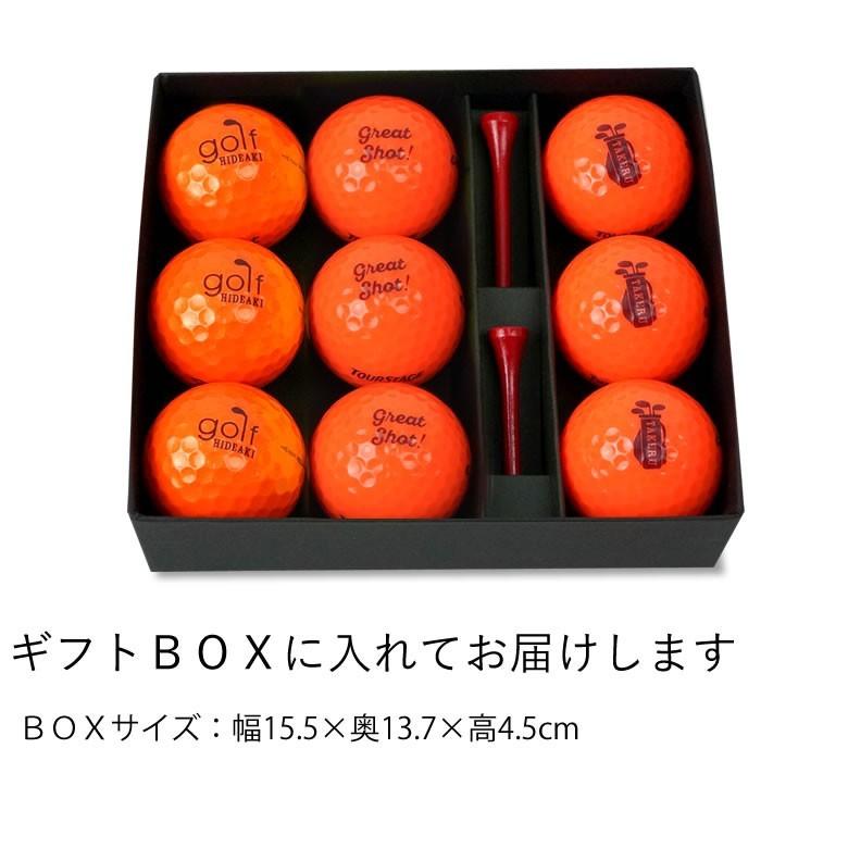 名入れカラーゴルフボール TourStage（9個） ＆ Teeギフトセット 　誕生日プレゼント 父の日 還暦祝い ゴルフ女子 ゴルフ男子 ゴルフレディース メンズ | Belle Vie | 07