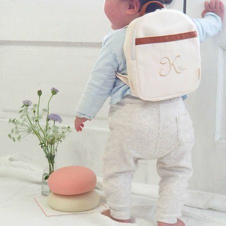 出産祝い ベルビーアンファン ラフィネ ベビーリュック　一升餅セット 男の子 女の子 インスタ ベビー 可愛い リュック 名入れ  お誕生日  送料無料　１歳の画像