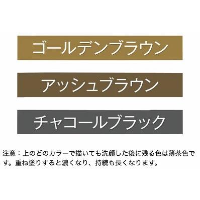 PAMリキッドアイブロー　Platinum Line（プラチナライン）洗顔しても描いた眉が消えない　ペンで描くプチアートメイク　4山形状　送料無料メール便 |  | 02