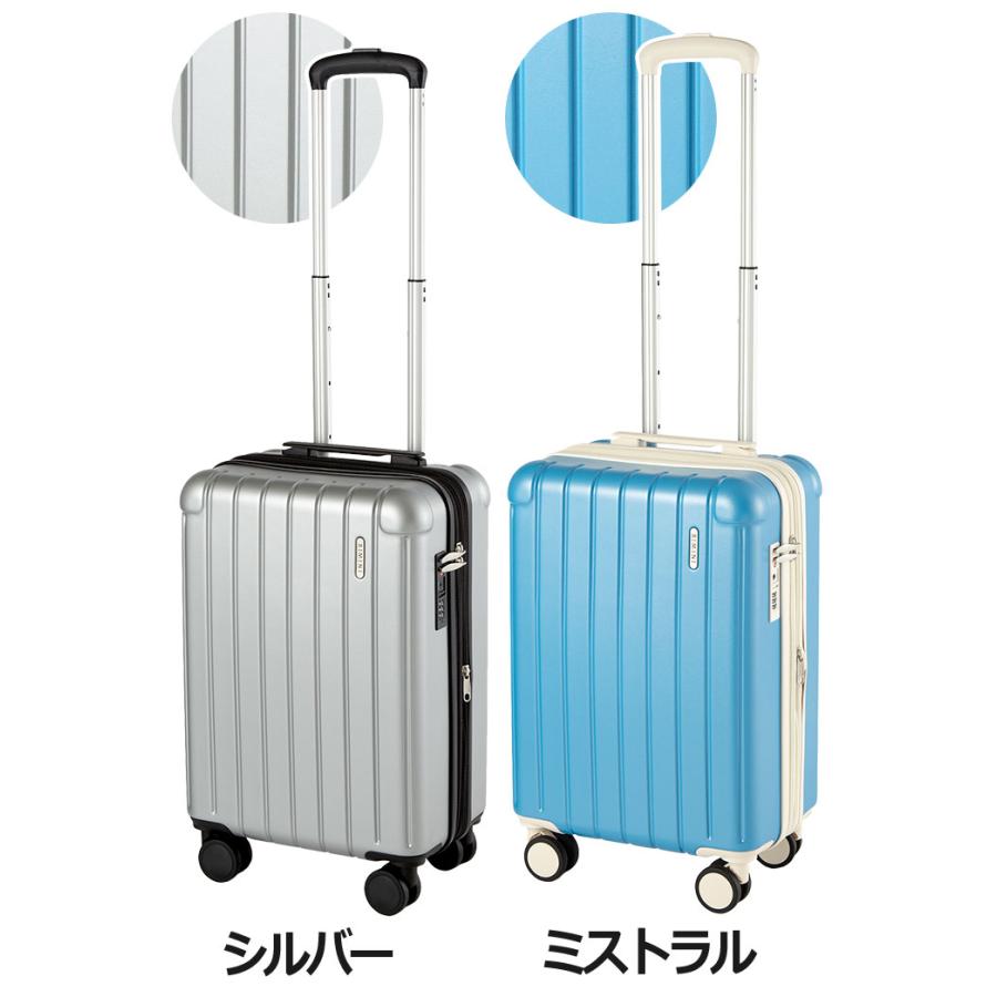 【SALE 18%OFF】 ACE エース スーツケース RIMINI リミニ メンズ レディース ハード キャリーケース キャリー 拡張 機内持込 32L 40L 8輪 TSA フラミニア 05121の画像