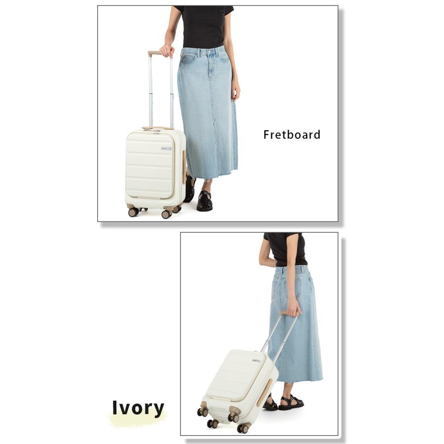 【SALE 20％OFF】 ACE エース スーツケース メンズ レディース ハードケース キャリー フロントオープン 機内持込 29L Sサイズ 8輪 TS フレットボード 05431 | Ace | 19