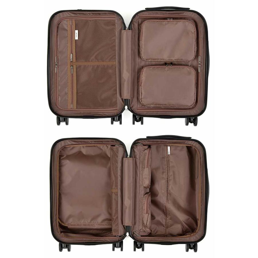 【SALE 20％OFF】 ACE エース スーツケース メンズ レディース ハードケース キャリー フロントオープン 機内持込 29L Sサイズ 8輪 TS フレットボード 05431 | Ace | 11