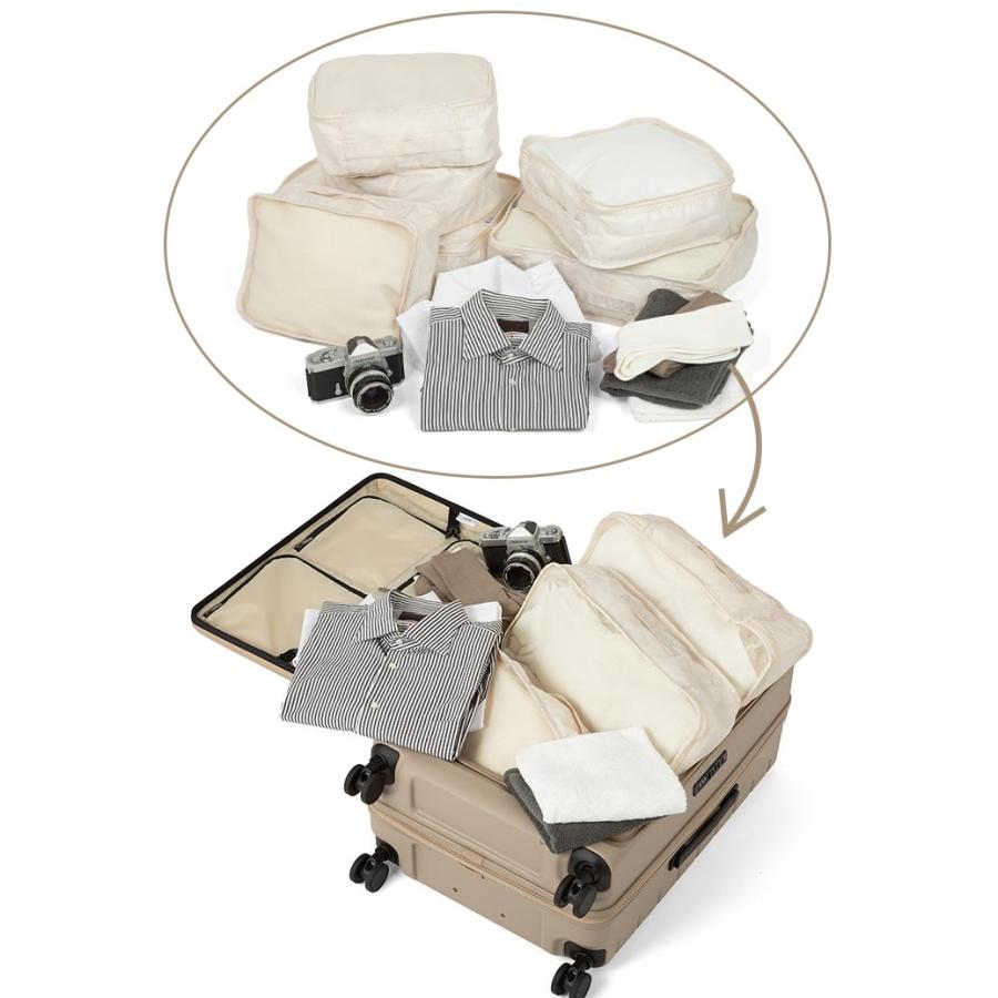 ＼SALE 20％OFF／ACE エース スーツケース エスカレラ フロントオープン キャリーバッグ 拡張 62〜71L Mサイズ 国際線 国内線 メンズ レディース 8輪 05652 | Ace | 09