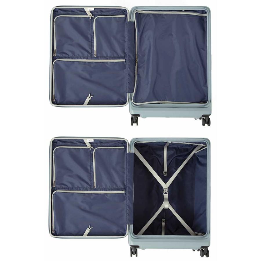 ＼SALE 20％OFF／ACE エース スーツケース エスカレラ フロントオープン キャリーバッグ 拡張 国際線 国内線 87〜100L Lサイズ メンズ 8輪 TSロック 05653 | Ace | 11