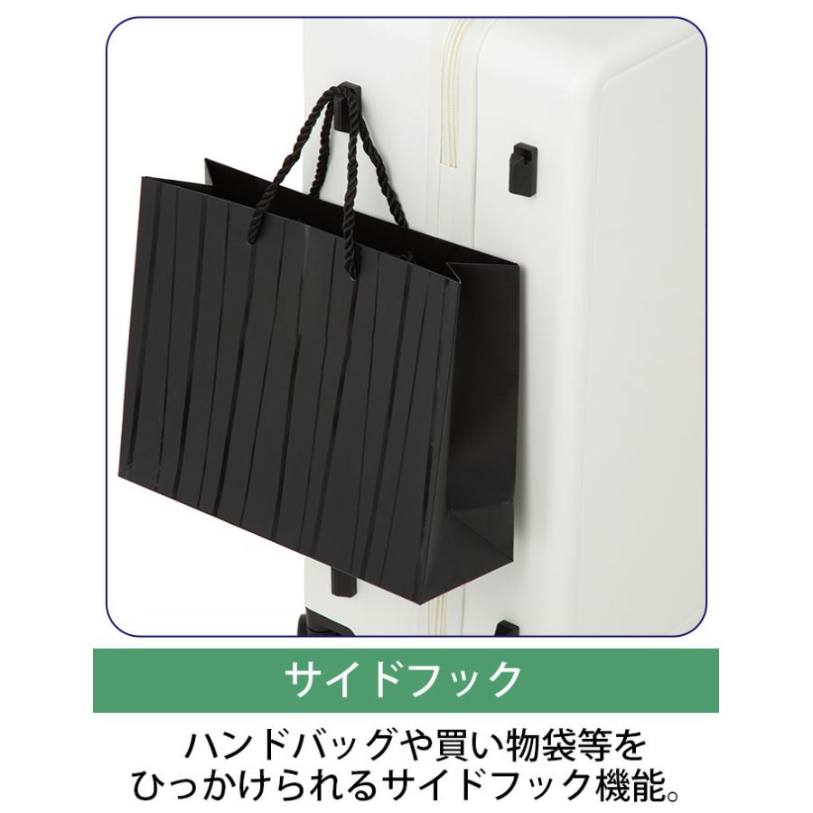 ＼SALE 20％OFF／ACE エース スーツケース ベベル キャリーバッグ 63L Mサイズ 8輪 TSロック ダイヤル式 ドリンクホルダー付き 国際線 国内線 05682 | Ace | 13