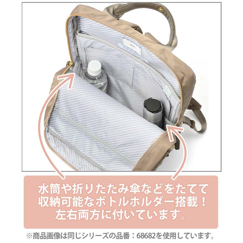 エース ジーン ビジネスリュック ace.GENE レディース 正規品 フィッテム ビジネスバッグ スクエア 拡張 A4 14.0インチ 68684_6