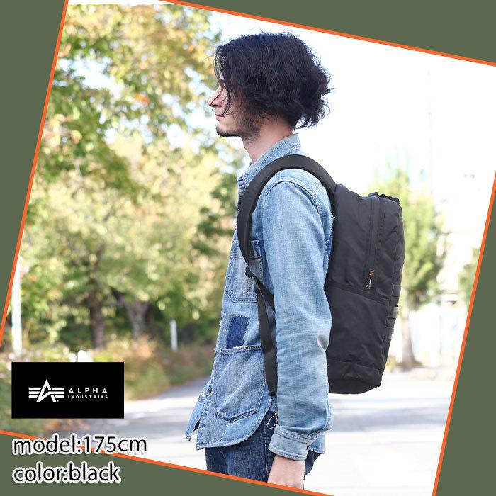 メンズ リュック アルファ インダストリーズ ALPHA INDUSTRIES リュックサック バックパック デイパック A4 通勤 通学 丈夫 おしゃれ 人気 | Alpha Industries | 15