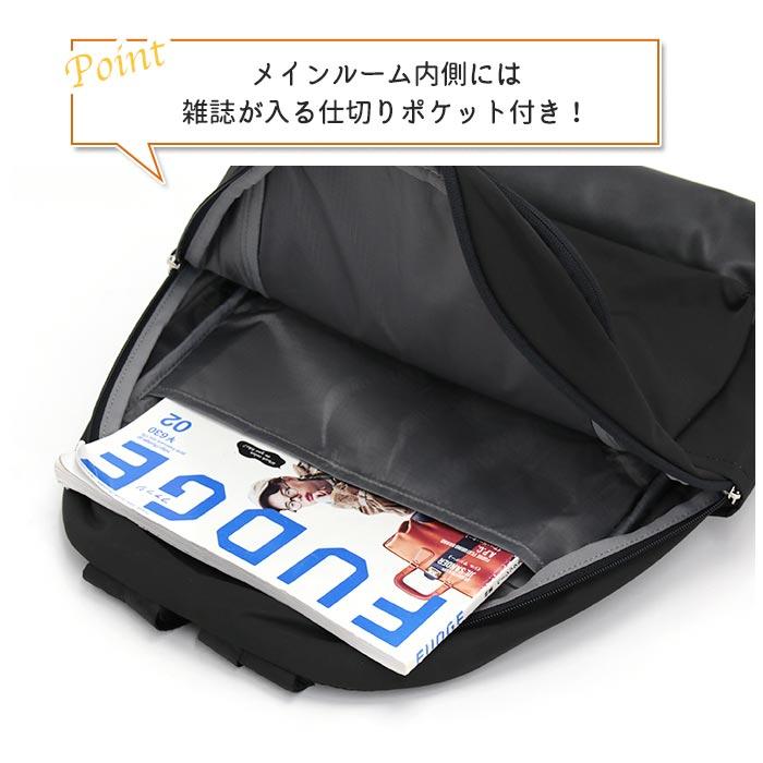 リュックサック アネログランデ anello GRANDE リュック かばん バッグ バックル付き 黒 レディース 女性 | anello GRANDE | 08