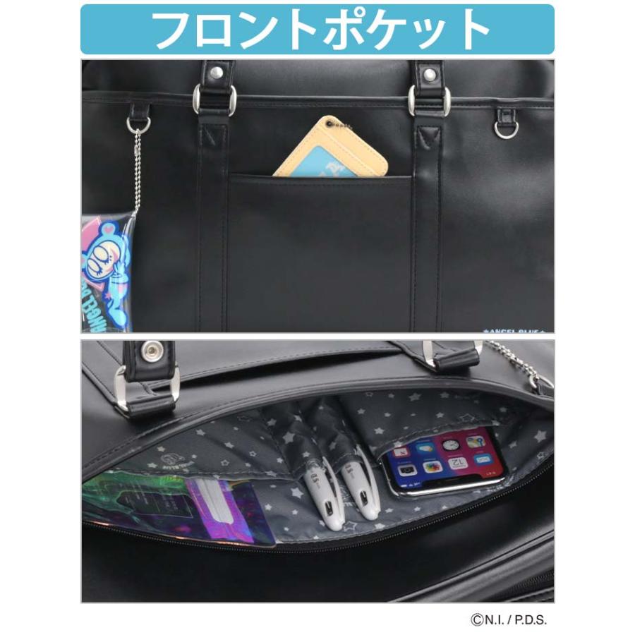 エンジェルブルー ANGEL BLUE スクールバッグ スクバ 合皮 レディース