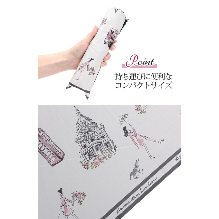 Aquascutum（アクアスキュータム） 傘 折りたたみ傘 晴雨兼用 日傘