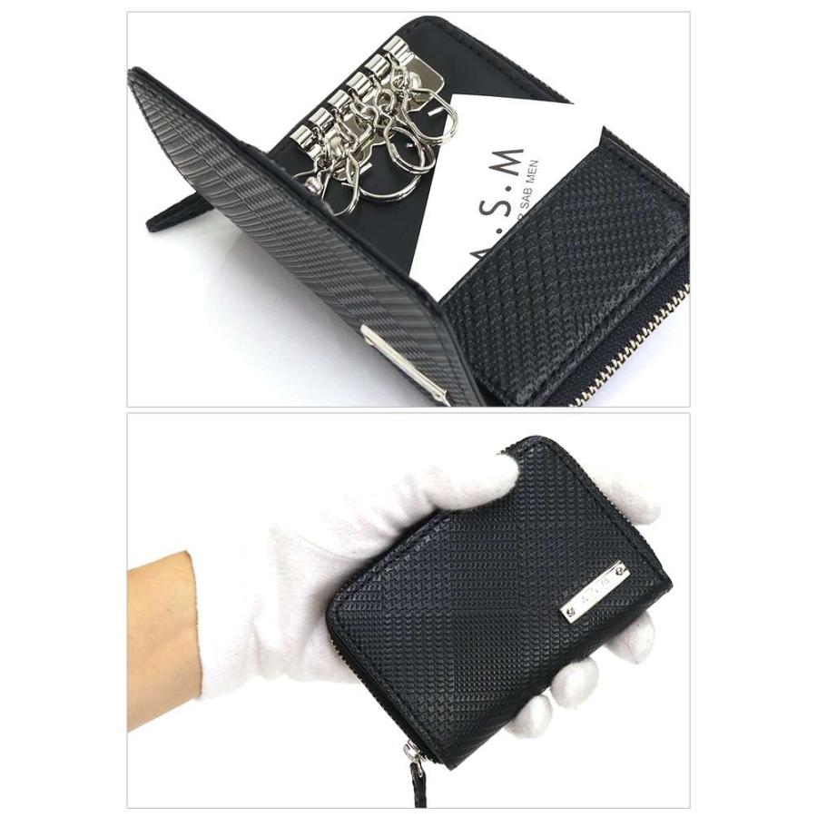 メンズ キーケース Atelier Sab Men アトリエサブメン 鍵 キー 男性 男 メンズ ビジネス ビジカジ 黒 Asm 317 バッグ リュックの通販bellezza 通販 Yahoo ショッピング