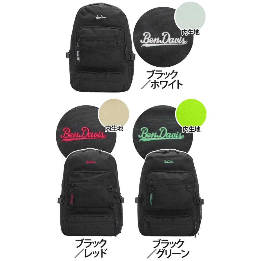 BEN DAVIS ブラックリュック BEN DAVIS(ベン デイビス) デイパック リュック ブラック
