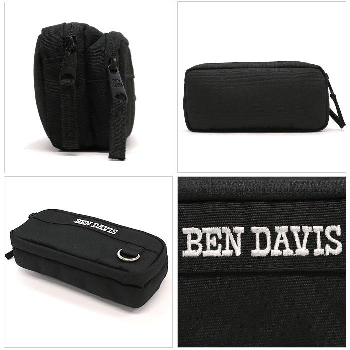 BEN DAVIS（ベンデイビス） ペンケース ダブルペンケース ペン入れ