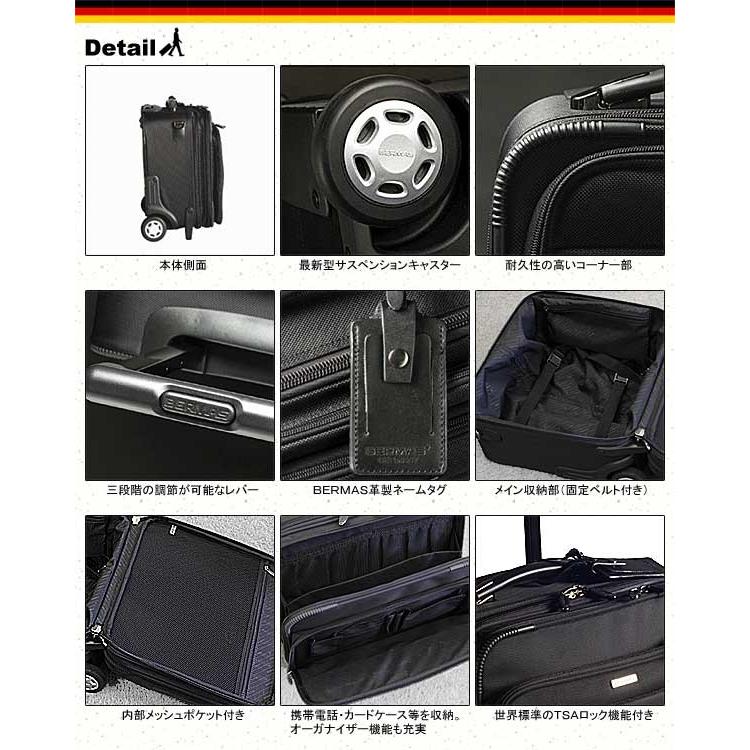 バーマス BERMAS キャリーケース ビジネス 出張 ブラック 楽天市場】キャリーケース BERMAS バーマス 機内持ち込み