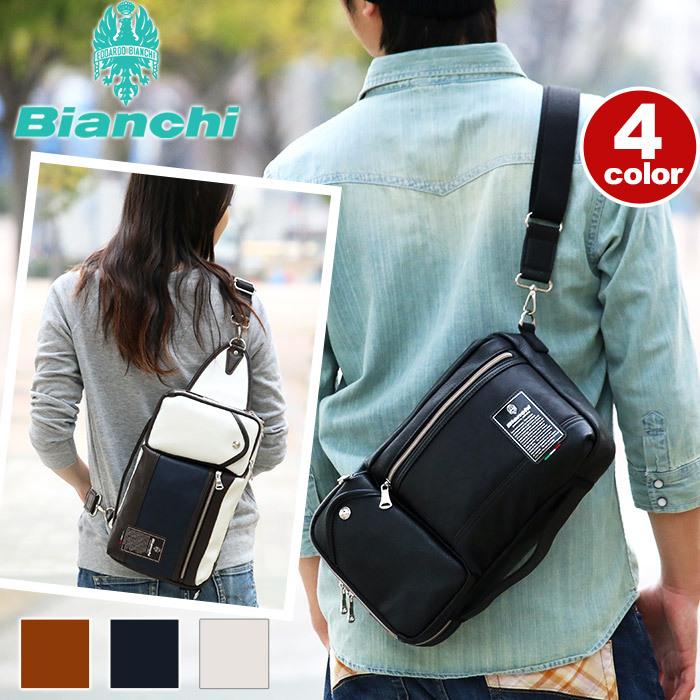 ボディバッグ ビアンキ Bianchi 3way ミニ ショルダーバッグ レディース メンズ ブランド 送料無料 Bianchi 032 バッグ リュックの通販bellezza 通販 Yahoo ショッピング