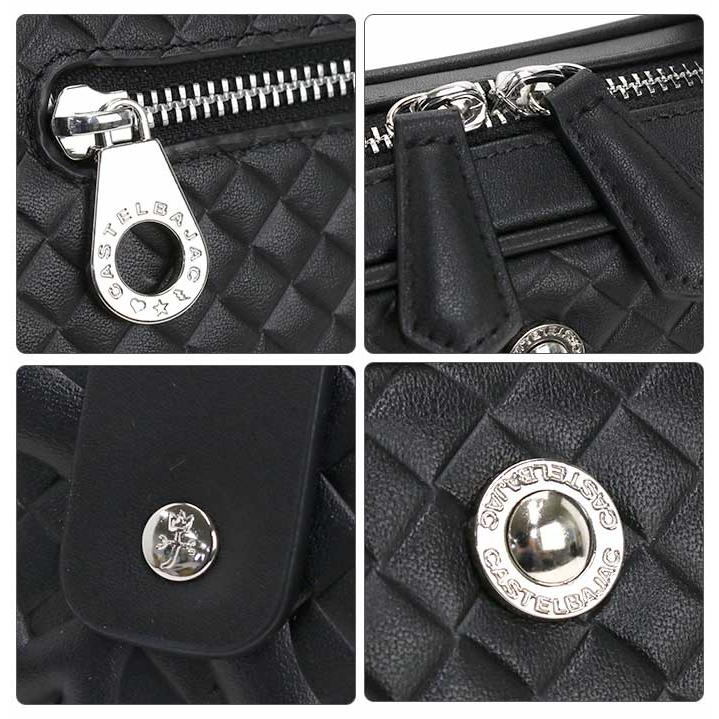 CASTELBAJAC カステルバジャック ミニブリーフケース 黒 CASTELBAJAC 【10%クーポン】 カステルバジャック ブリーフ