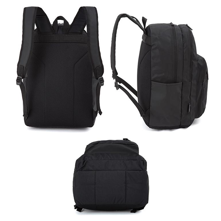 も*ん様 ブラックナイロンバックパック 中型 Champion（チャンピオン） リュック 2026 春夏 メンズ レディース 36L